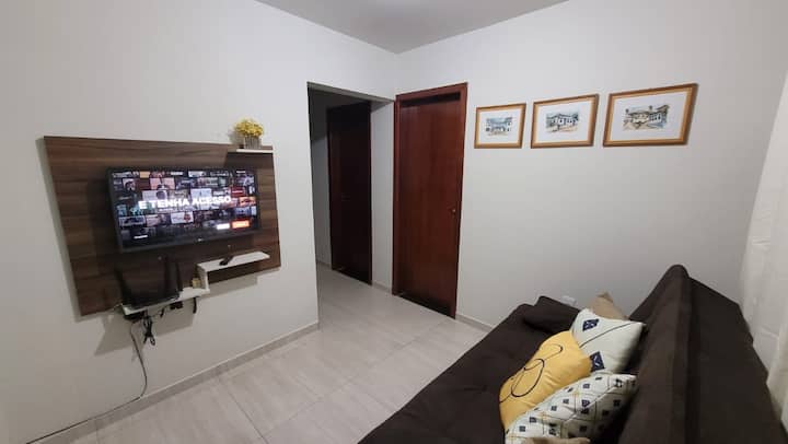 Soggiorno/ TV con divano letto