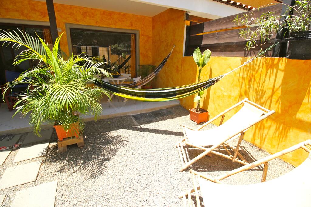 Outdoor relaxing area