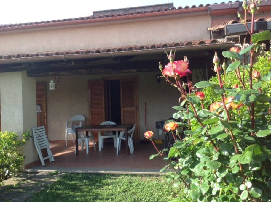 the porch
