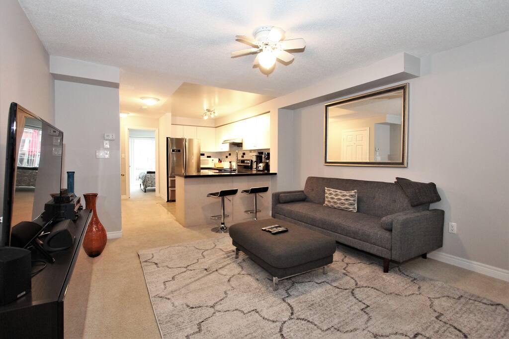 Living Room with Sofa Bed