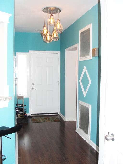 Entry towards front door.