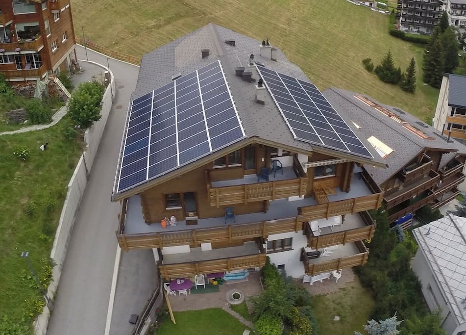 Unser Dach produziert Energie seit August 2016