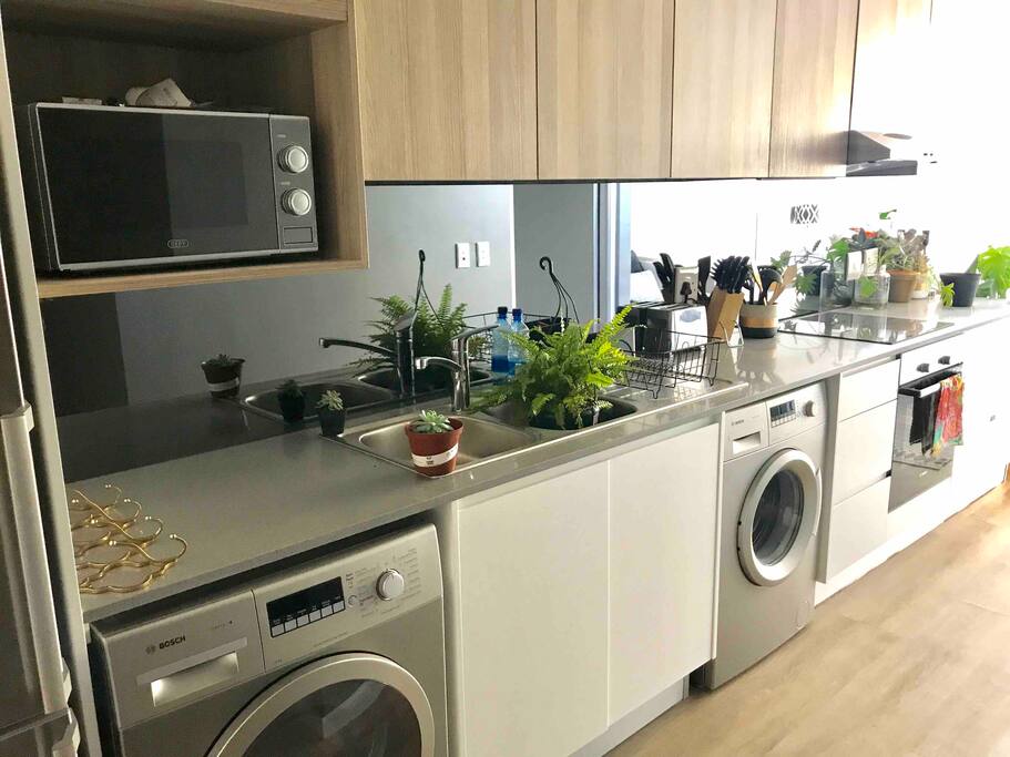Fully equipped kitchen