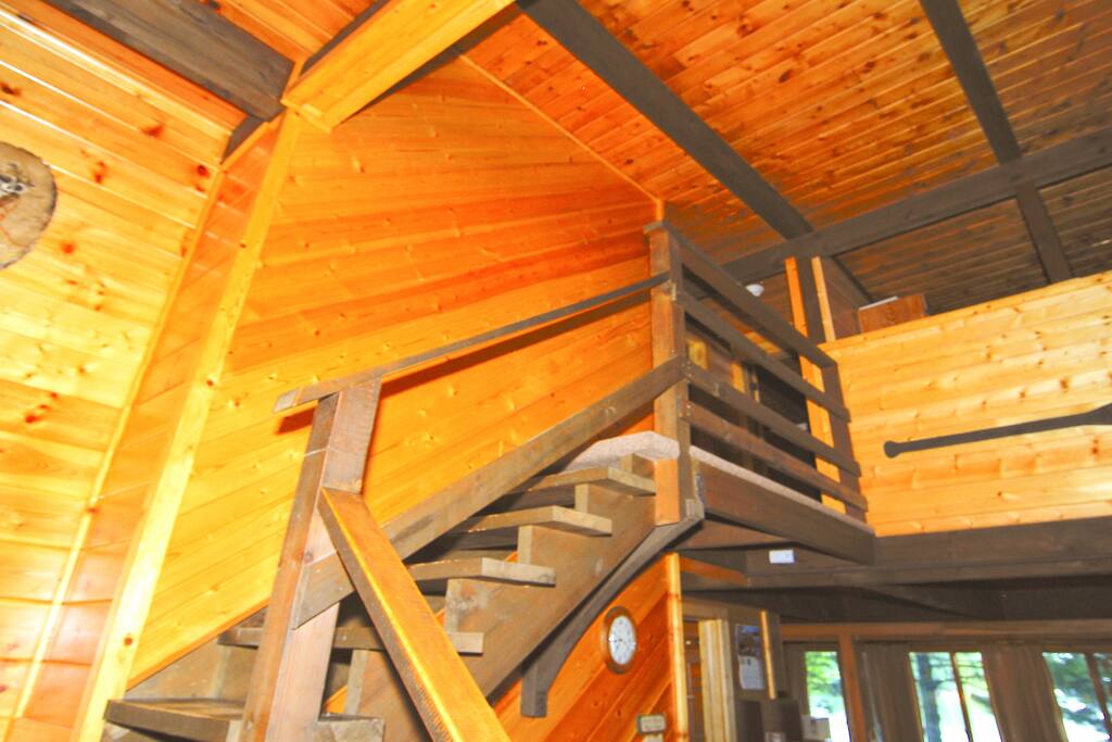 Stairs to more Bedrooms