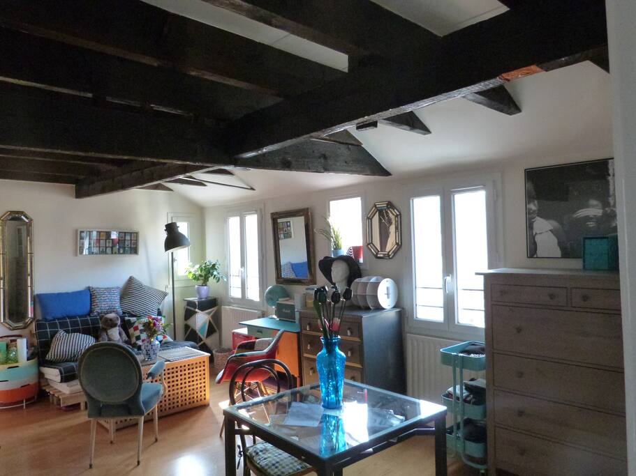 The living room