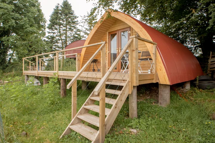 The Hideaway Cosy Self Catering Cabins For Rent In Boyle