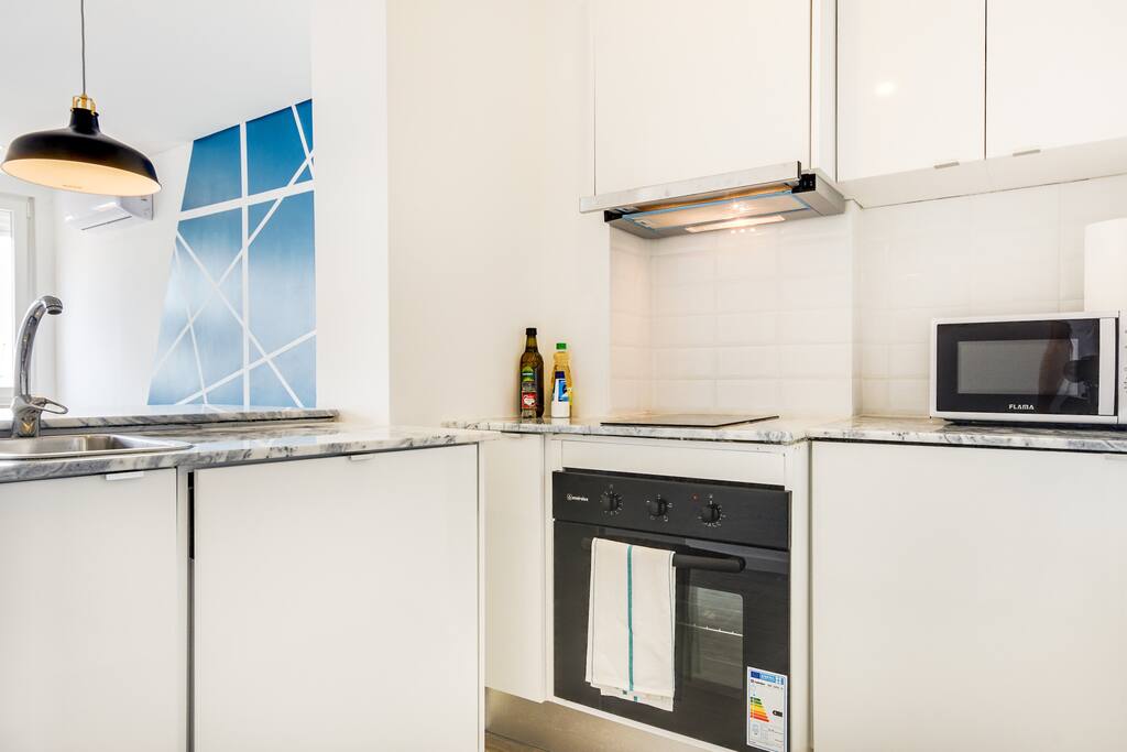 Fully equipped kitchen