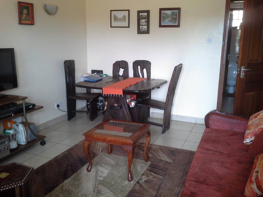 Shared living room area