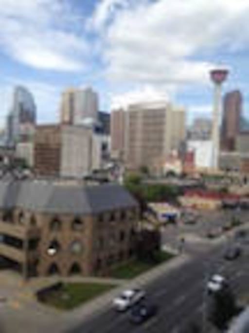 View during the day