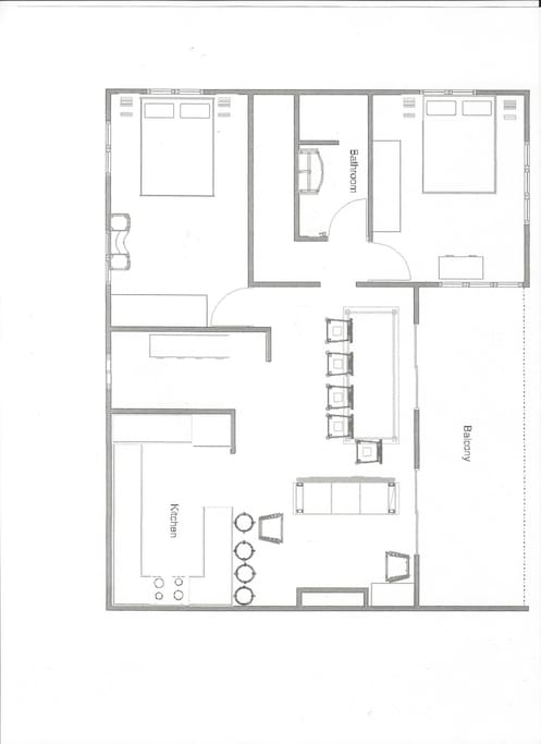 Top floor plan