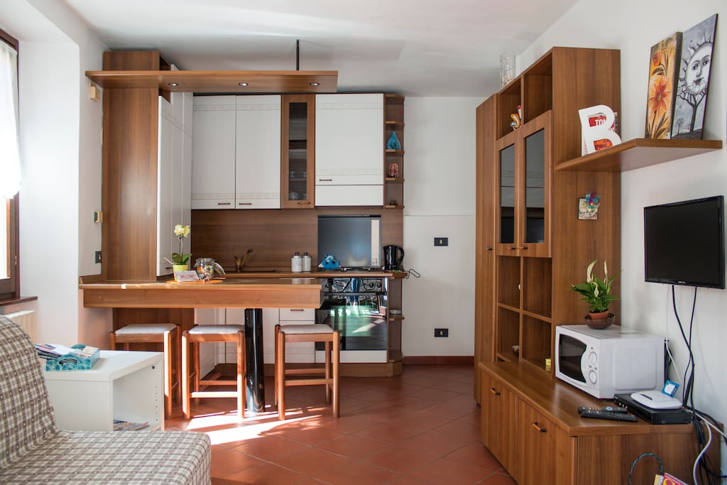Open spice Cucina/Soggiorno