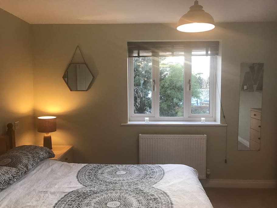 Newly decorated, large double room
