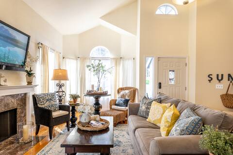 Half Moon Bay Coastal Home Walk Beach & Harbor SPA