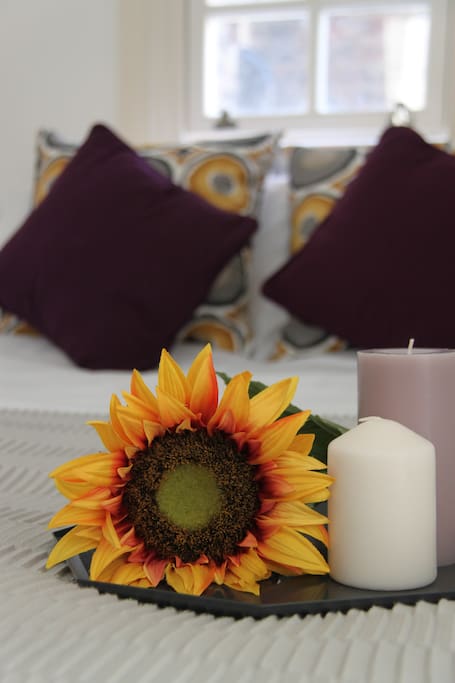 Hear the birds singing while relaxing in bed