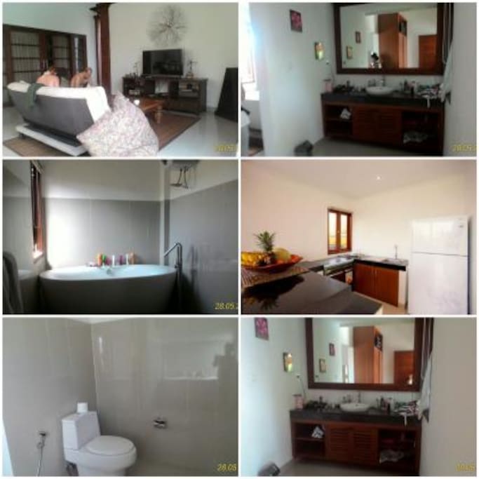 Aloha buddy , for rent ;
Available start at Nov 1 '2016
Villa Umawake I ( ONE ) Berawa canggu /
only 1 minute from pepito canggu store area / BALI
2 BR fancy class , 3 bED , spaceous living room , kitchen set , nice bathroom ,Hot water , amazing athmospere ...
monthly > 20 mill rupiah ( 1,500 $ )
yearly > 180 mill ( 13,800 $ )
Exclude Electricity
fREE for Monthly ;
3x house keeping services ( MONDAY ,WEDNESDAY N SATURDAY )
internet / high speed wifi
TV cable
Pool cleaner
Google Maps ; -8.644850, 115.156052
Contact Person WA +62 87 861 661 428