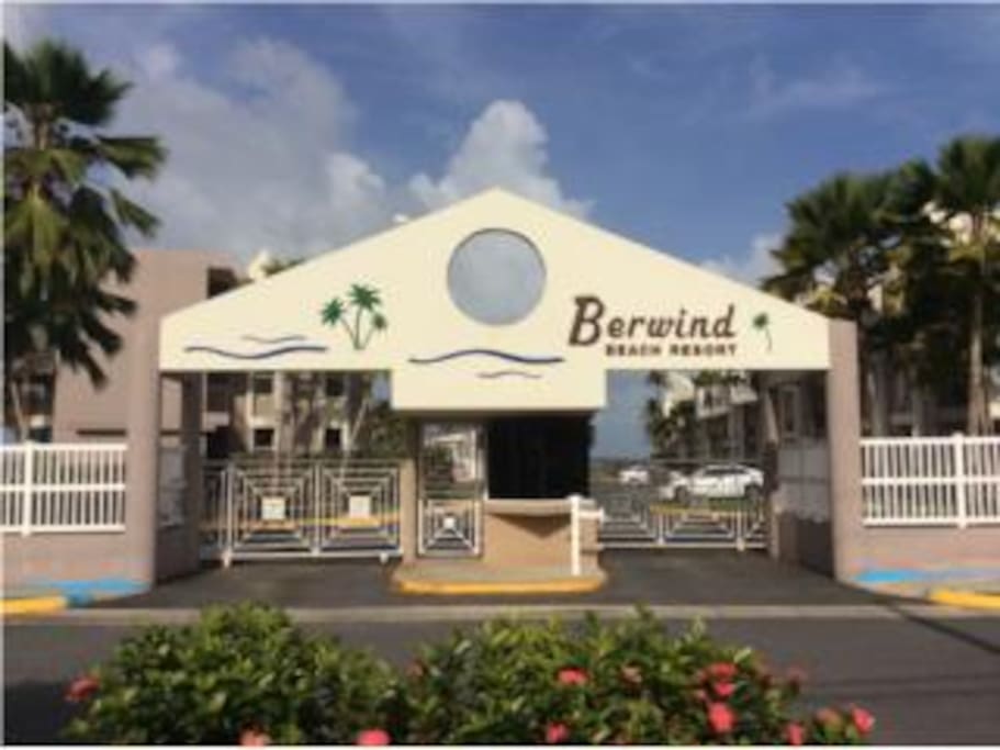 Entrance to Berwind Beach Resort