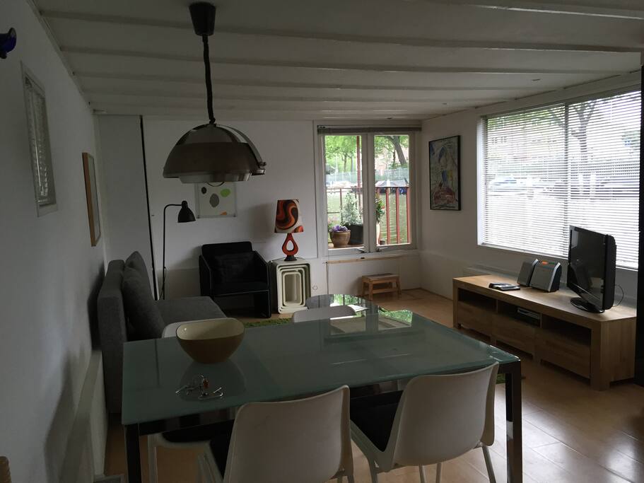 overview of the living room