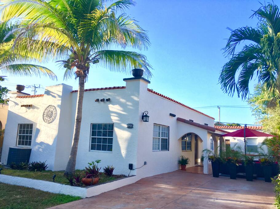 The unit is the front of the home section, with shared entrance hallway but, separate entrance.