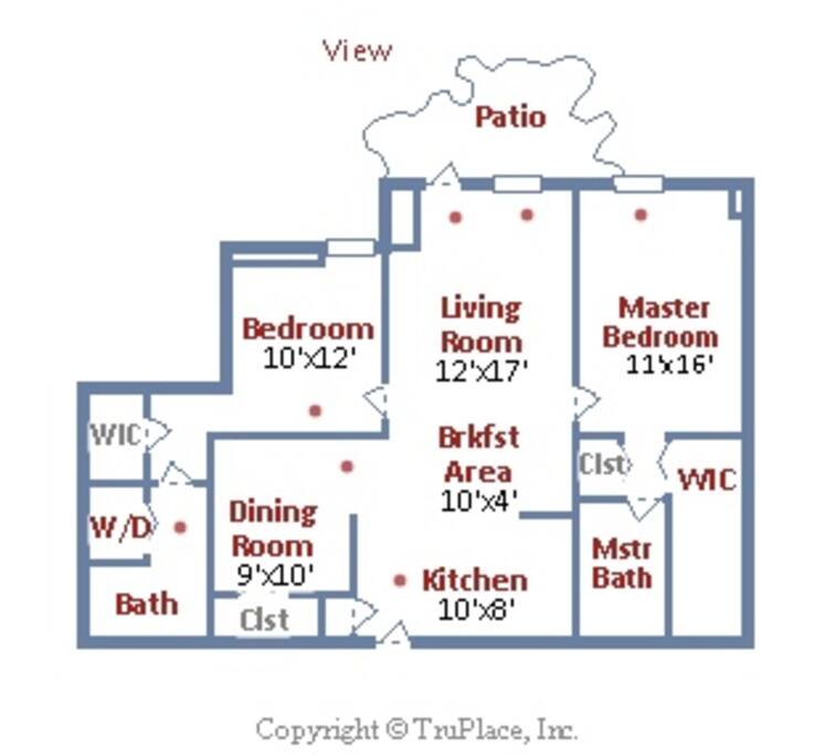 Condo floorplan