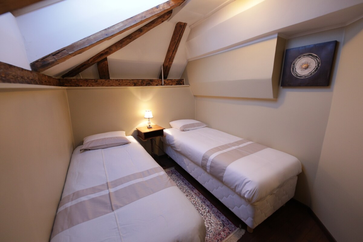 Dormitorio 3. Dos camas individuales.