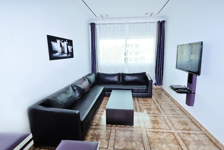 Appartement A3, 2 Chambres Climatisé Wifi - Saïdia