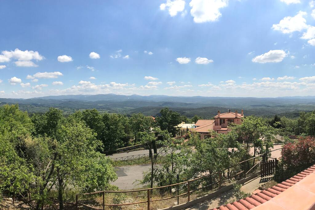 panorama della vallata