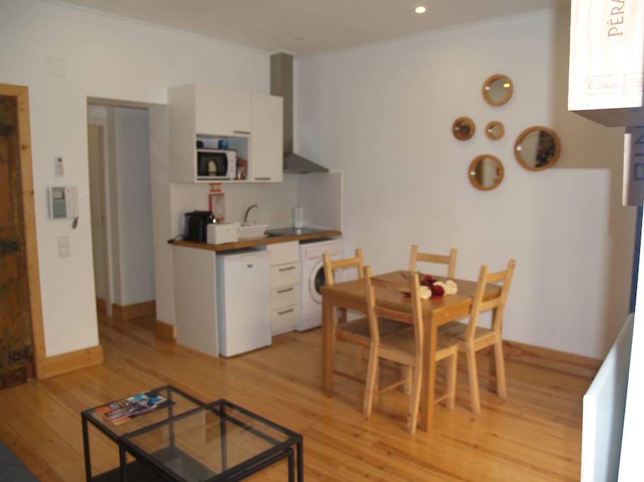 living room kitchnet