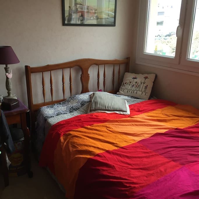 Chambre privée lit double