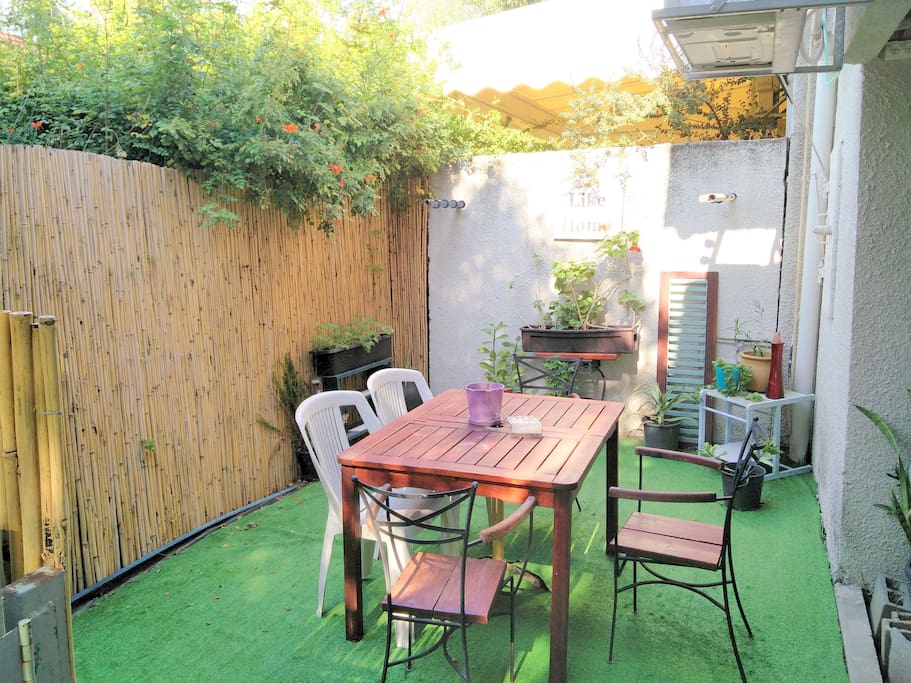 Private garden