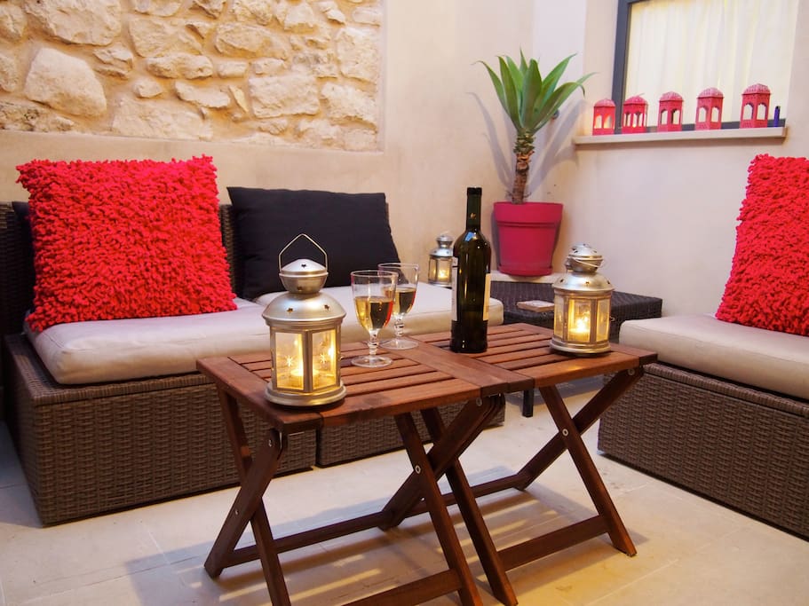 Enjoy a delicious glass of Sicilian wine after a long day of sightseeing....