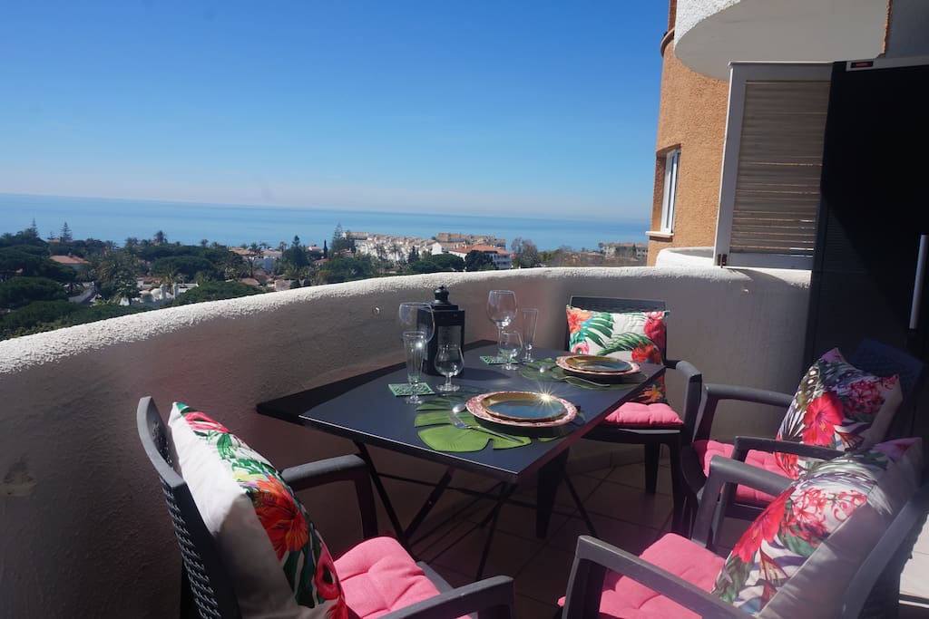 Terrace vue mer