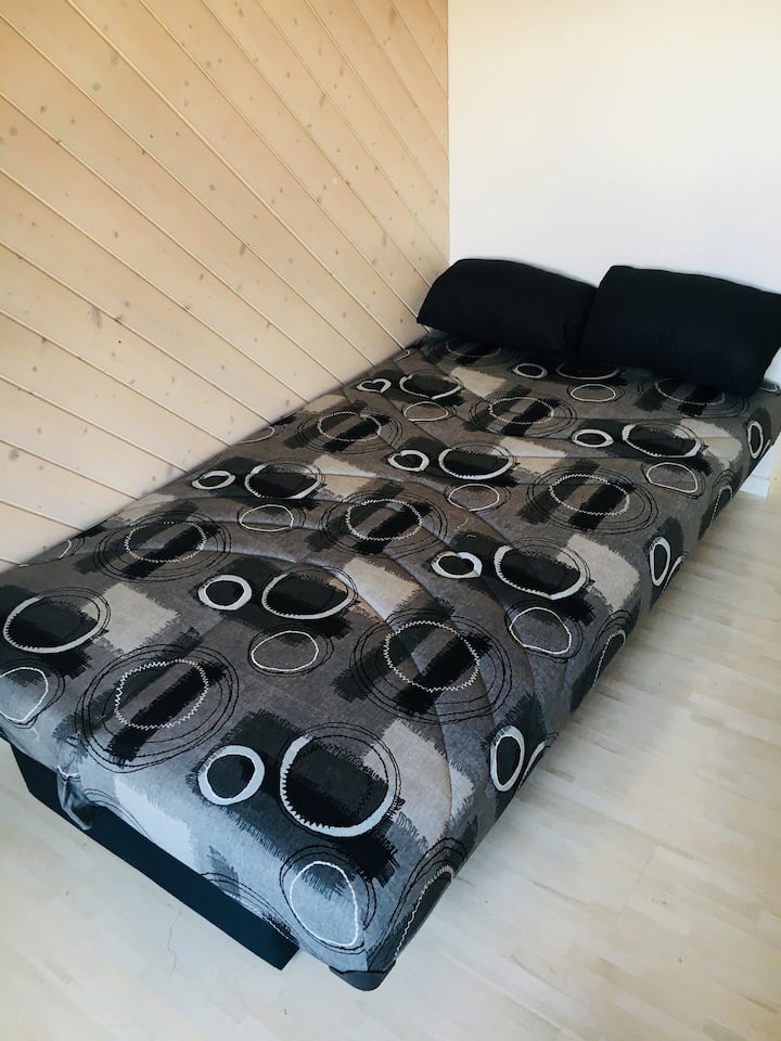 Sofá cama, sala de estar