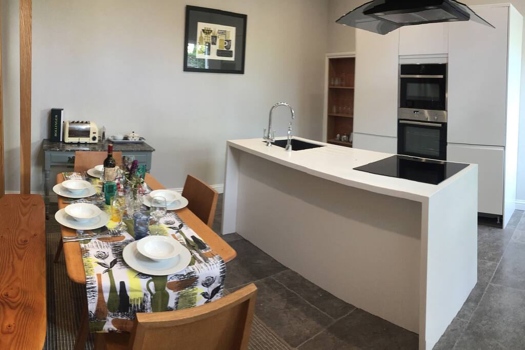 Another view of the kitchen