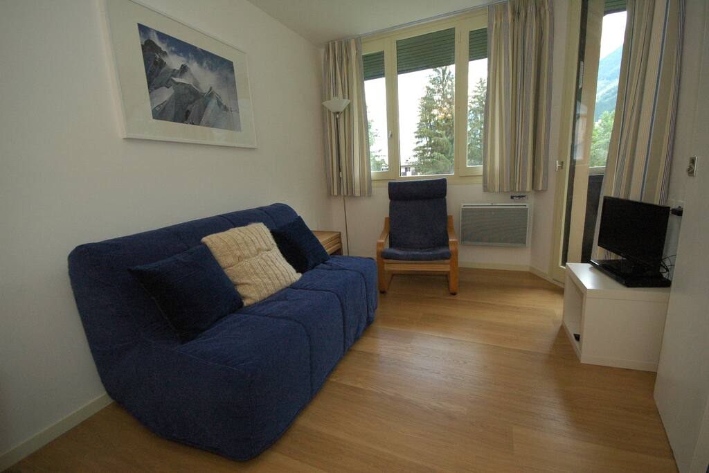 Double sofa bed sleeping for 2