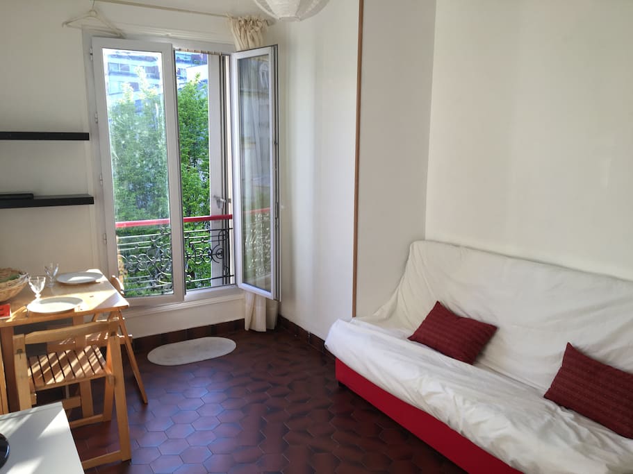 Espace salon / chambre