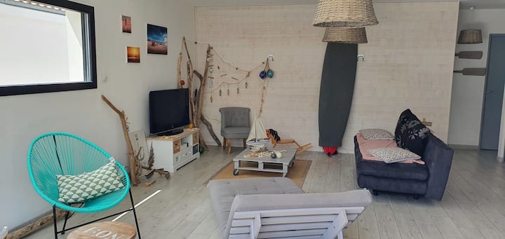 Villa 5  Pers Dans Centre Des Mathes La Palmyre - La Palmyre
