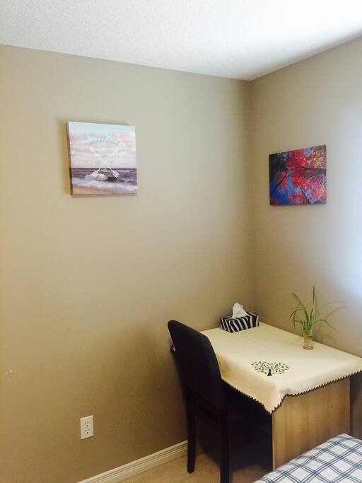 Writing desk and chair