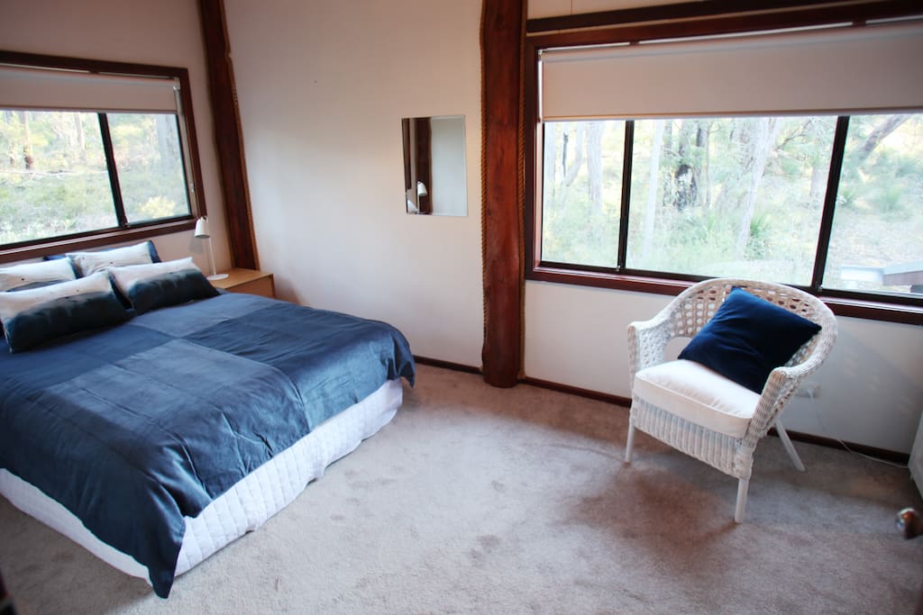 Bedroom two, queen size bed