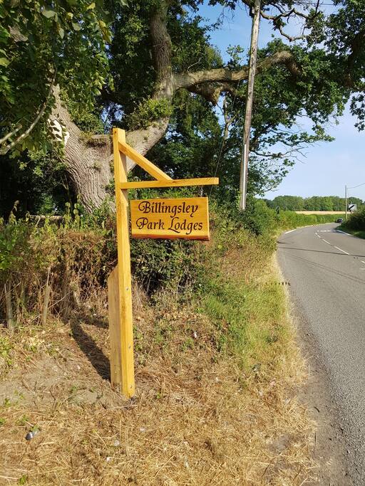 Sign from the B4363