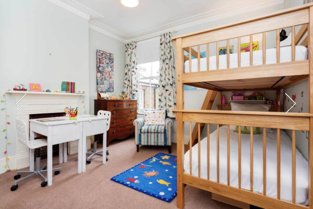 The kids bedrooms are being remodelled at the moment into 3 single rooms