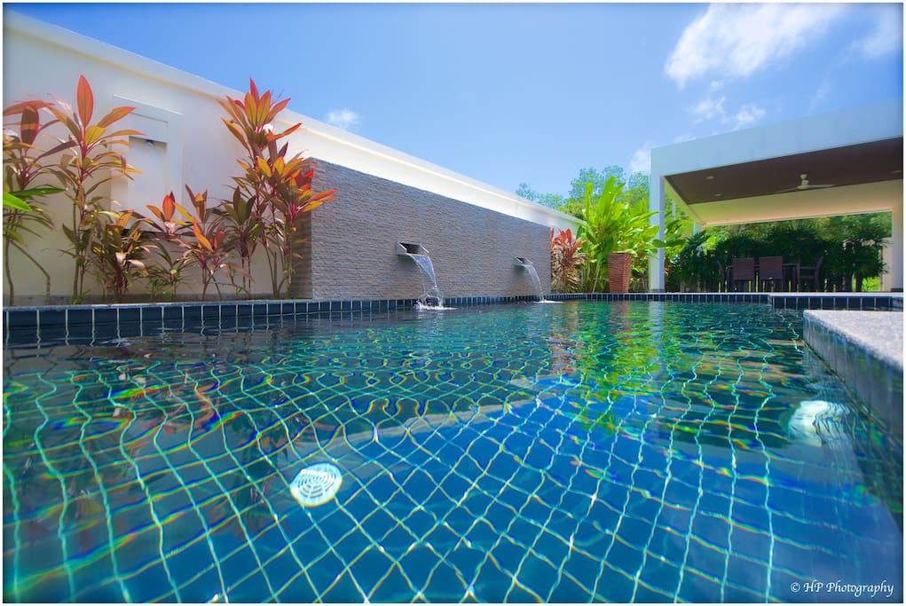 La Villa Fabiana ..Sa Piscine à Cascades..