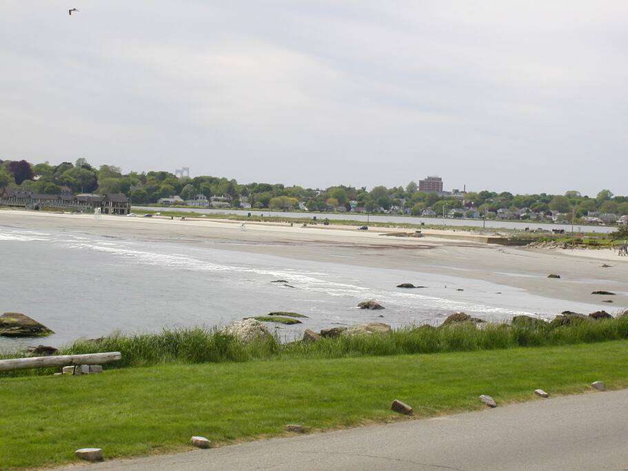 Easton's Beach is just steps away!