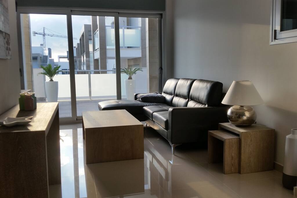 Living Room with TV and Internet