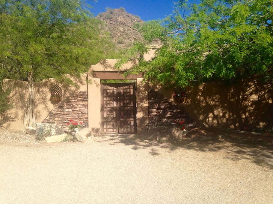 Entrance to your private suite.