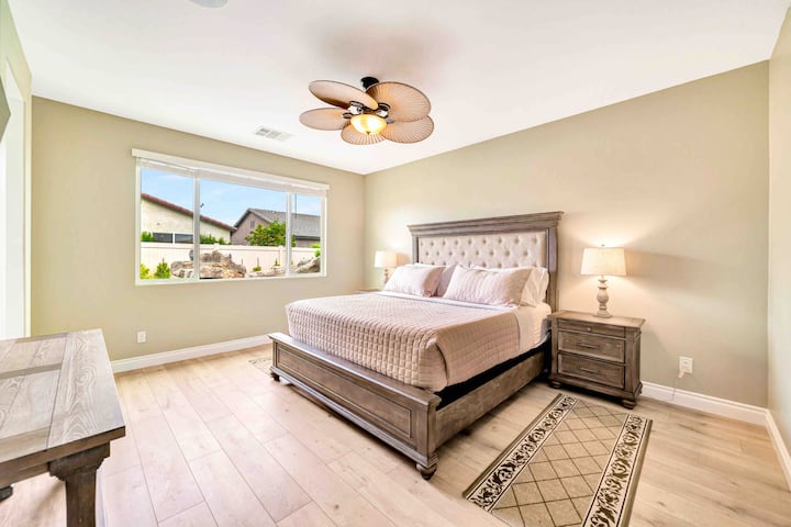 Bedroom #2 / master bed /one king size bed
