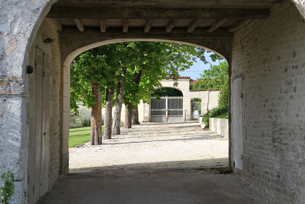 Under the tower