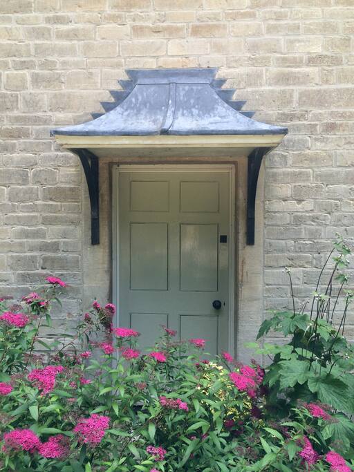 Private front door to the guests quarters