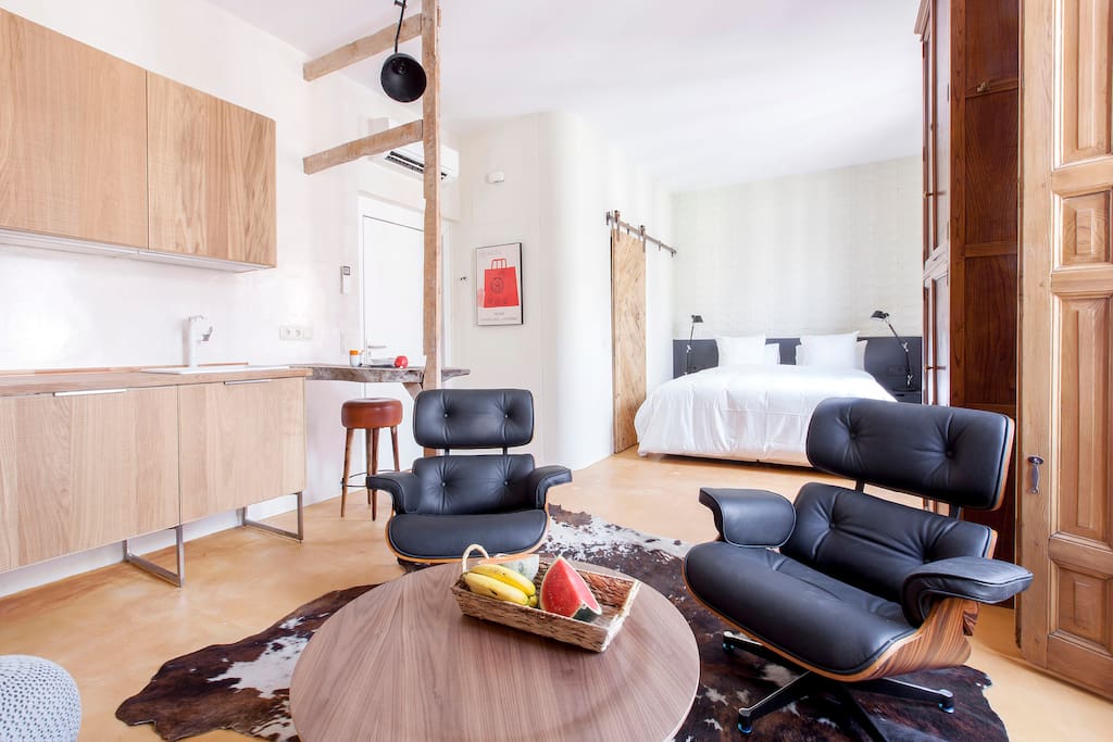 Apartamento de 1 sola estancia