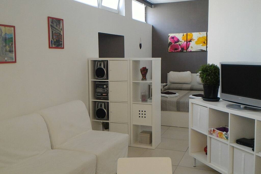 Zona soggiorno/relax, Zona notte