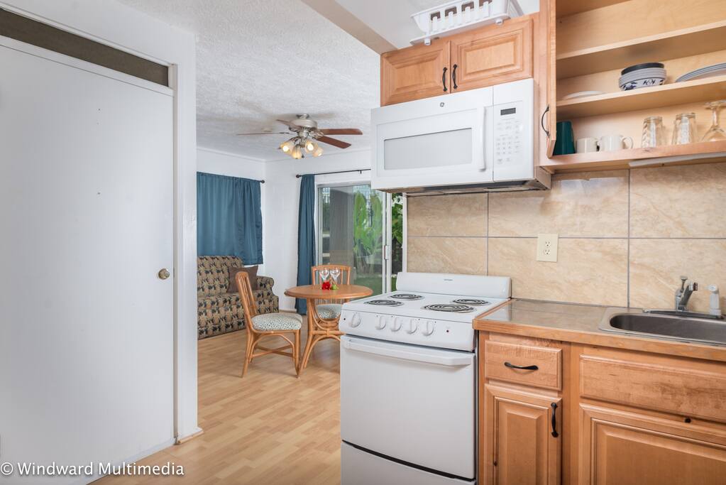 Fully equipped kitchen with all the basics